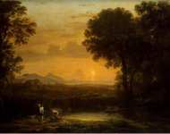 Gellee Claude Le Lorrain Landscape with Tobias and the Angel  - Hermitage